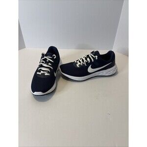 Nike Revolution 6 NN mens 8.5 Blue/White running shoes athletic sneaker
